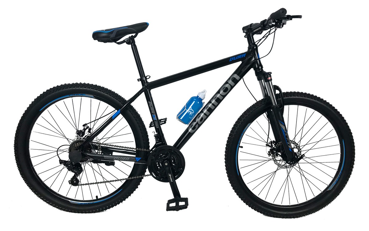 Фотография Велосипед Cannon DURA  26" 2021, размер М, серо-синий